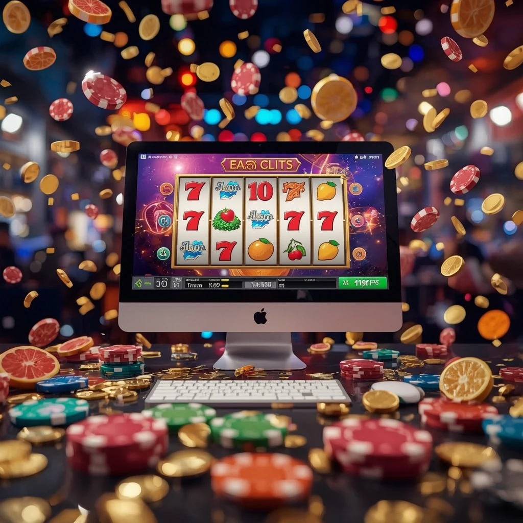 Tragamonedas en línea en la pantalla de PLAYPIX CASINO